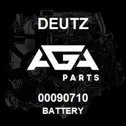 00090710 Deutz BATTERY | AGA Parts