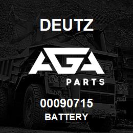 00090715 Deutz BATTERY | AGA Parts