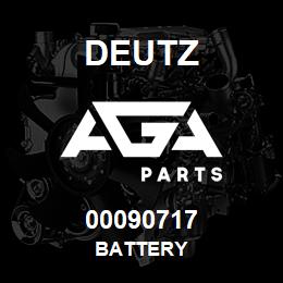 00090717 Deutz BATTERY | AGA Parts
