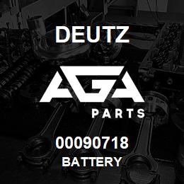 00090718 Deutz BATTERY | AGA Parts