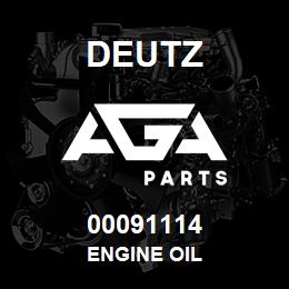 00091114 Deutz ENGINE OIL | AGA Parts