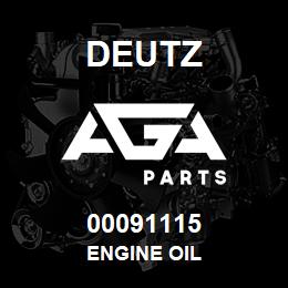 00091115 Deutz ENGINE OIL | AGA Parts