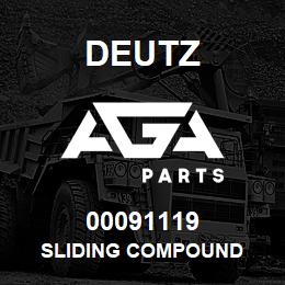 00091119 Deutz SLIDING COMPOUND | AGA Parts