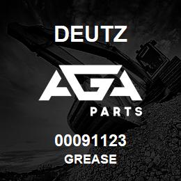00091123 Deutz GREASE | AGA Parts