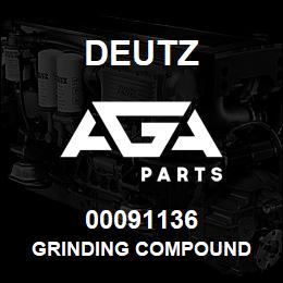 00091136 Deutz GRINDING COMPOUND | AGA Parts