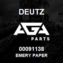 00091138 Deutz EMERY PAPER | AGA Parts