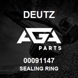 00091147 Deutz SEALING RING | AGA Parts