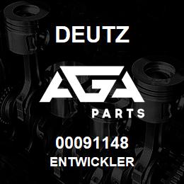 00091148 Deutz ENTWICKLER | AGA Parts