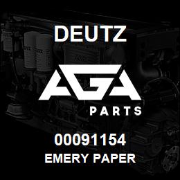 00091154 Deutz EMERY PAPER | AGA Parts