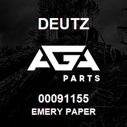 00091155 Deutz EMERY PAPER | AGA Parts