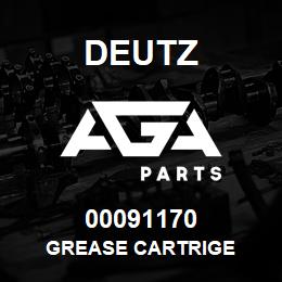 00091170 Deutz GREASE CARTRIGE | AGA Parts