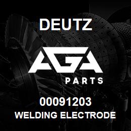 00091203 Deutz WELDING ELECTRODE | AGA Parts