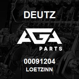 00091204 Deutz LOETZINN | AGA Parts