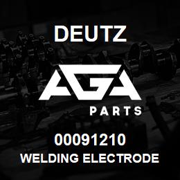 00091210 Deutz WELDING ELECTRODE | AGA Parts