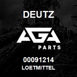 00091214 Deutz LOETMITTEL | AGA Parts