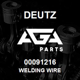 00091216 Deutz WELDING WIRE | AGA Parts