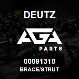 00091310 Deutz BRACE/STRUT | AGA Parts