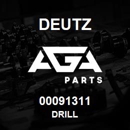 00091311 Deutz DRILL | AGA Parts