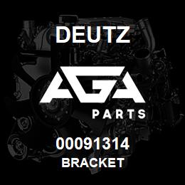 00091314 Deutz BRACKET | AGA Parts