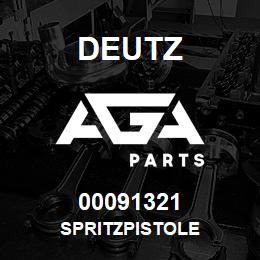 00091321 Deutz SPRITZPISTOLE | AGA Parts