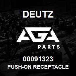 00091323 Deutz PUSH-ON RECEPTACLE | AGA Parts