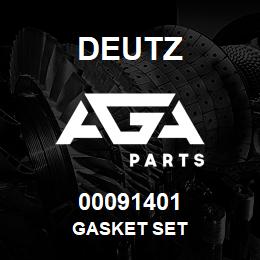 00091401 Deutz GASKET SET | AGA Parts