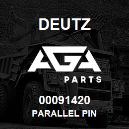 00091420 Deutz PARALLEL PIN | AGA Parts