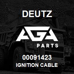 00091423 Deutz IGNITION CABLE | AGA Parts