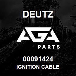 00091424 Deutz IGNITION CABLE | AGA Parts