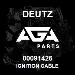 00091426 Deutz IGNITION CABLE | AGA Parts