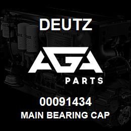 00091434 Deutz MAIN BEARING CAP | AGA Parts