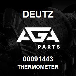 00091443 Deutz THERMOMETER | AGA Parts