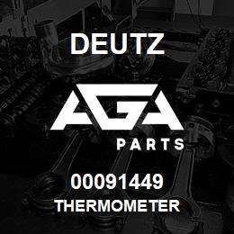 00091449 Deutz THERMOMETER | AGA Parts