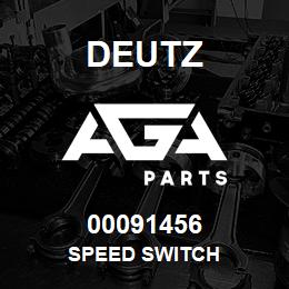 00091456 Deutz SPEED SWITCH | AGA Parts