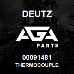 00091481 Deutz THERMOCOUPLE | AGA Parts