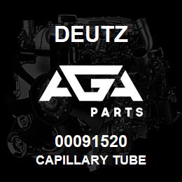 00091520 Deutz CAPILLARY TUBE | AGA Parts