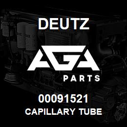 00091521 Deutz CAPILLARY TUBE | AGA Parts