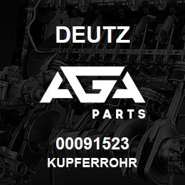 00091523 Deutz KUPFERROHR | AGA Parts