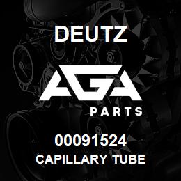 00091524 Deutz CAPILLARY TUBE | AGA Parts