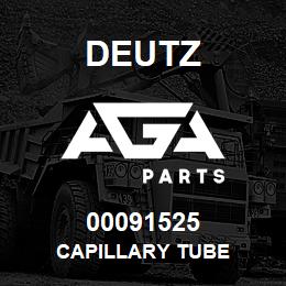 00091525 Deutz CAPILLARY TUBE | AGA Parts