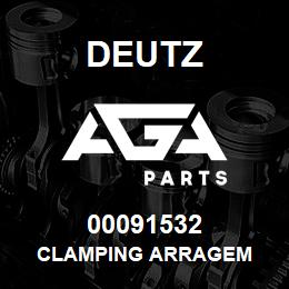 00091532 Deutz CLAMPING ARRAGEM | AGA Parts