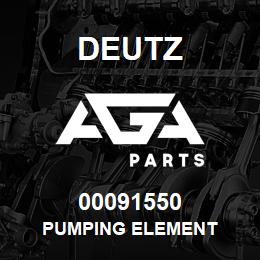 00091550 Deutz PUMPING ELEMENT | AGA Parts