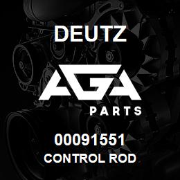 00091551 Deutz CONTROL ROD | AGA Parts