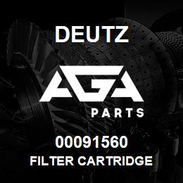00091560 Deutz FILTER CARTRIDGE | AGA Parts