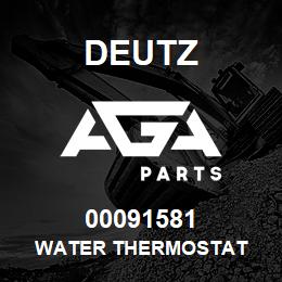 00091581 Deutz WATER THERMOSTAT | AGA Parts
