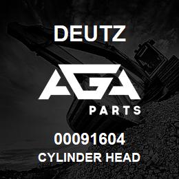 00091604 Deutz CYLINDER HEAD | AGA Parts