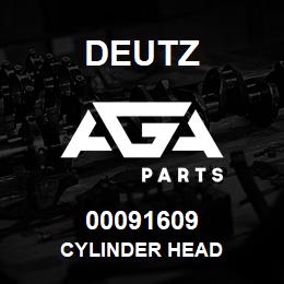 00091609 Deutz CYLINDER HEAD | AGA Parts