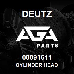 00091611 Deutz CYLINDER HEAD | AGA Parts