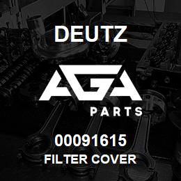 00091615 Deutz FILTER COVER | AGA Parts