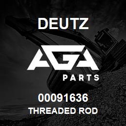 00091636 Deutz THREADED ROD | AGA Parts